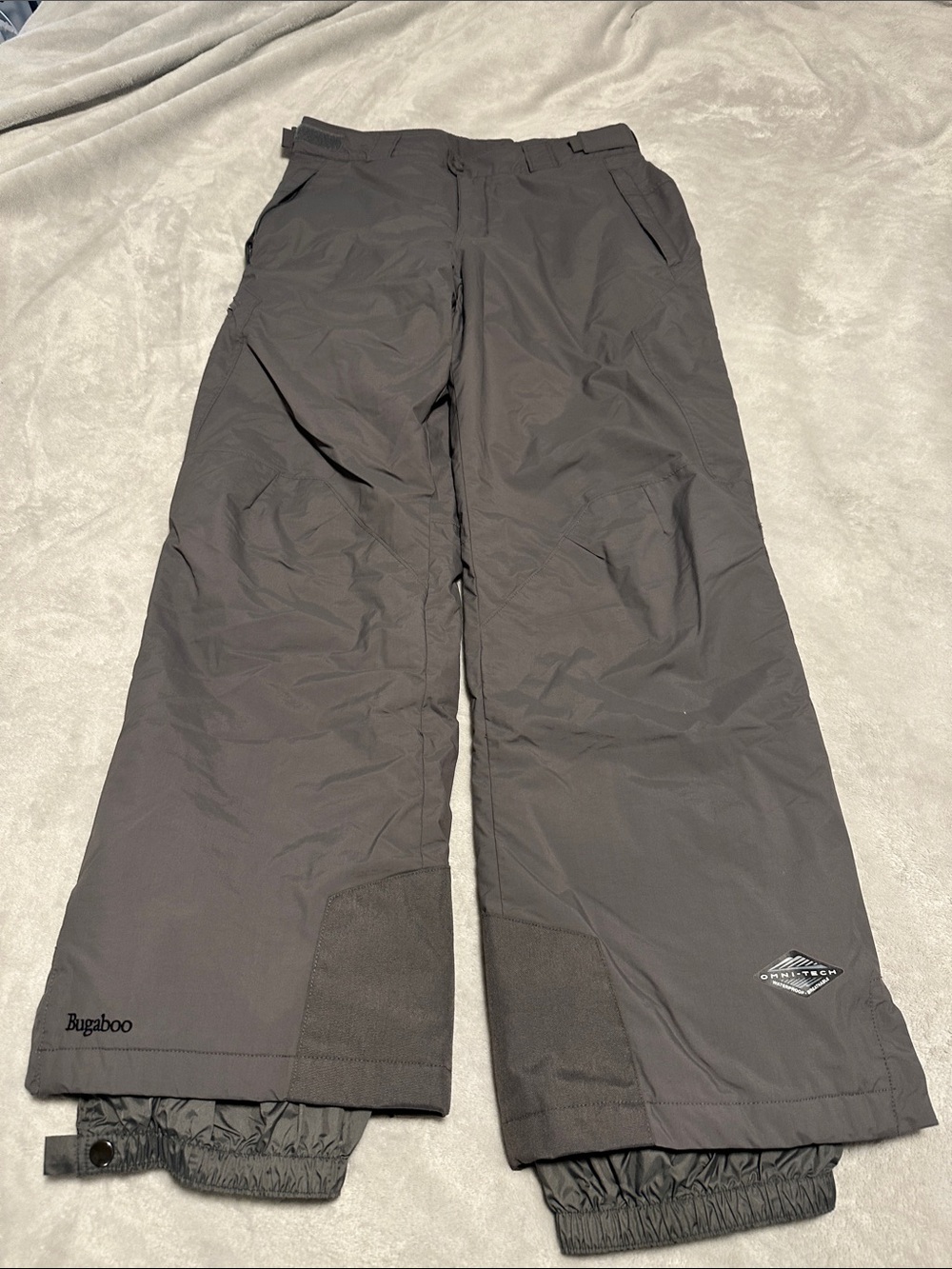 Columbia Men's Grey Snow Pants with Bugaboo Tech M